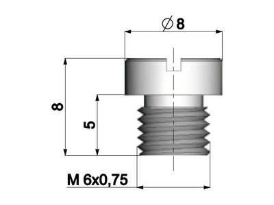 AGM CARBURETOR CARBURATORE ugello principale-Polini Mikuni Carburatore Aeon 100 Adly/Herchee a 