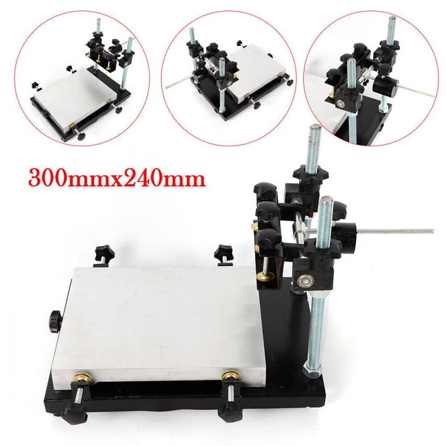 Manual Solder Paste Printer PCB SMT Stencil Printing Platform Machine US STOCK
