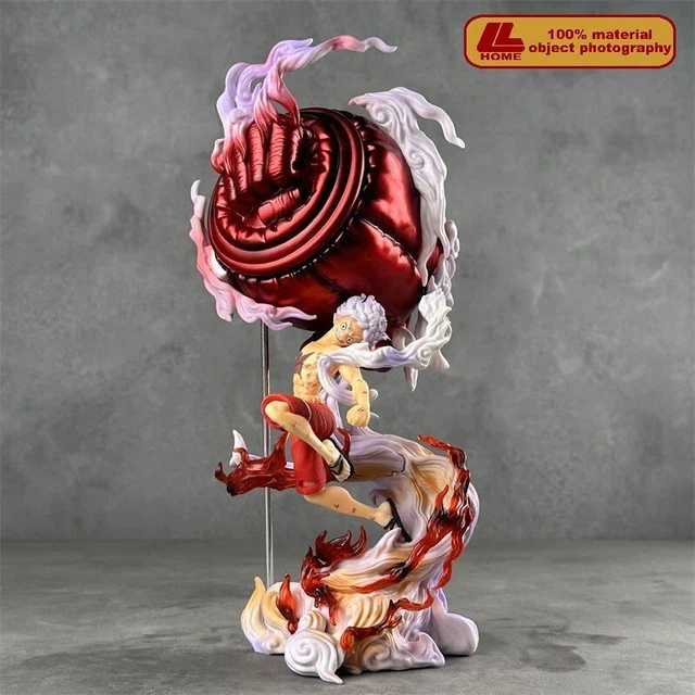 ANIME ONE PIECE SBS Monkey D Luffy Gear 5th Nika Big Fist Figure Statue ...