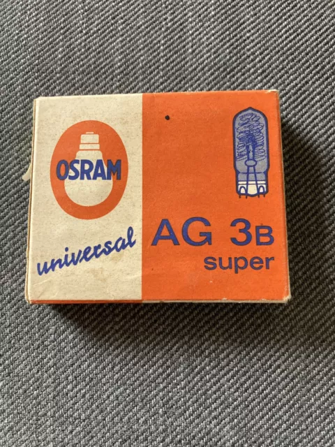 Osram AG 3B super Vacublitz Blitzlicht Birne