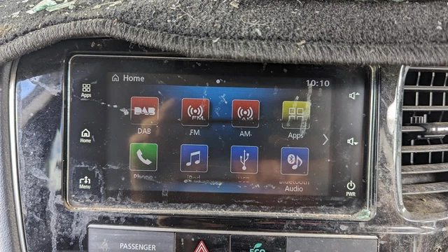 MITSUBISHI OUTLANDER HEAD Unit Display, Non Navigation, Zk-Zl, 08/16-07 ...