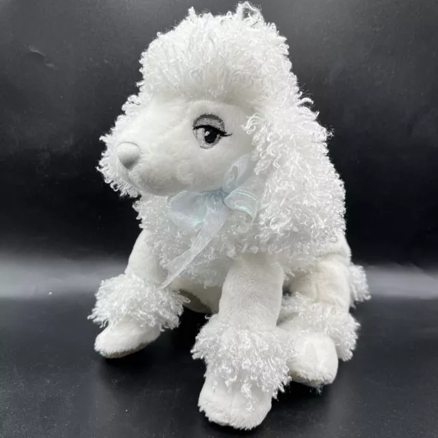 Cute Aurora plush white poodle Dog soft toy