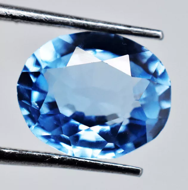 4.20 Ct Natural Burmese Blue Sapphire Oval Cut IGL Certified Best Loose Gemstone