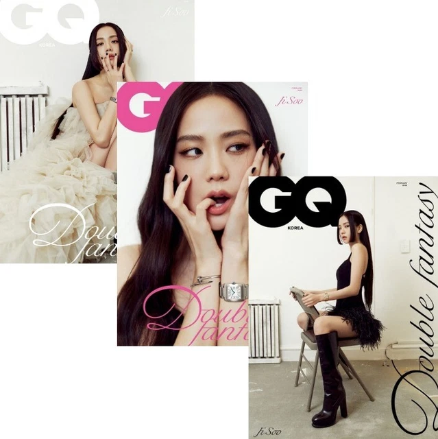 GQ KOREA MAGAZINE 2023 February BLACKPINK JISOO Choose Cover KPOP $19.