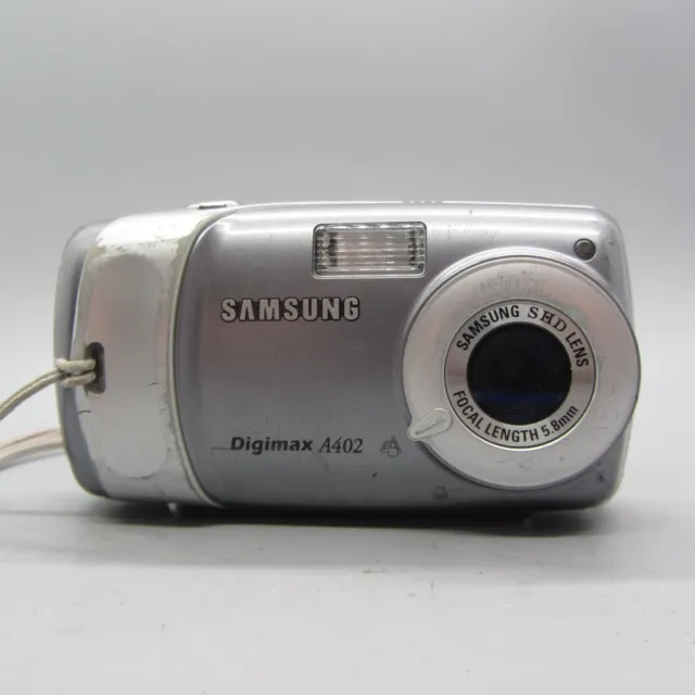 Samsung Digital Camera Digimax A402 4.0MP Silver Tested