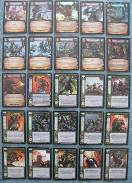 Warcry CCG Legions of Chaos Rare & Super Rare Cards Part 1/2 (Warhammer)