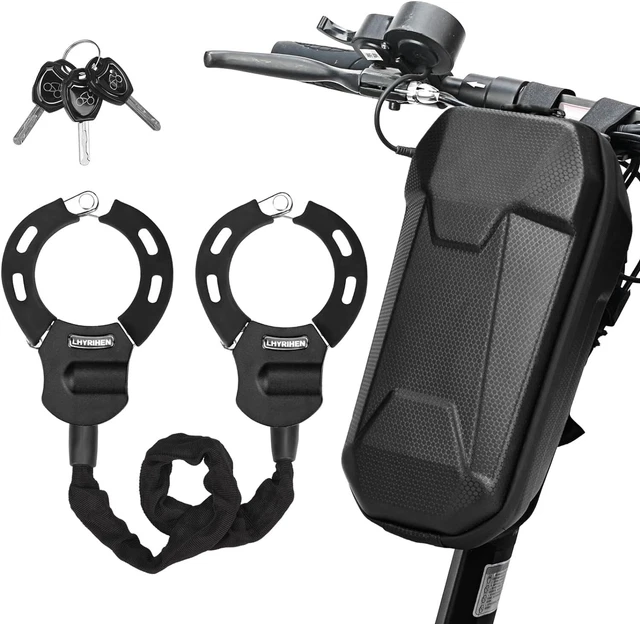 Catena Antifurto Con Lucchetto Bici Bicicletta Scooter Rivestita Tessuto | Leroy Merlin