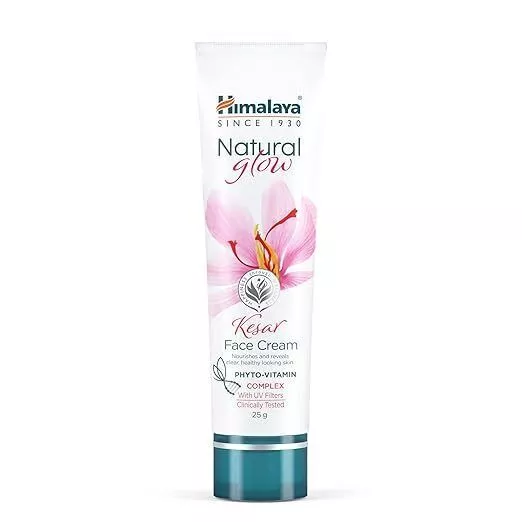 Crème Visage Himalaya Natural Glow au Kesar et à la Vitamine E 25g