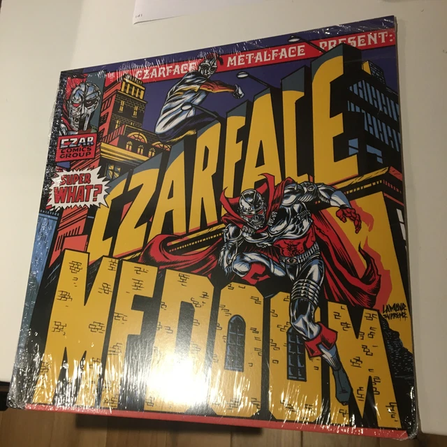 Czarface & MF DOOM - Super What? (Silver Age) Vinyl New & Sealed & Bent Corner