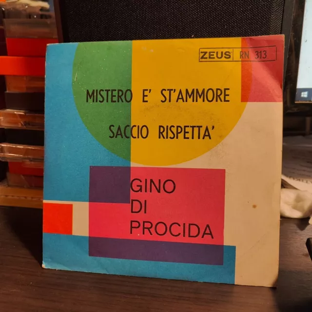 Gino Di Procida Mystero E' St'Ammore/Sack Respect 45rpm Zeus RN 313 NM/VG+