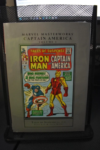 Marvel Masterworks Captain America Volume 1 Hardcover NEW SEALED RARE Stan Lee
