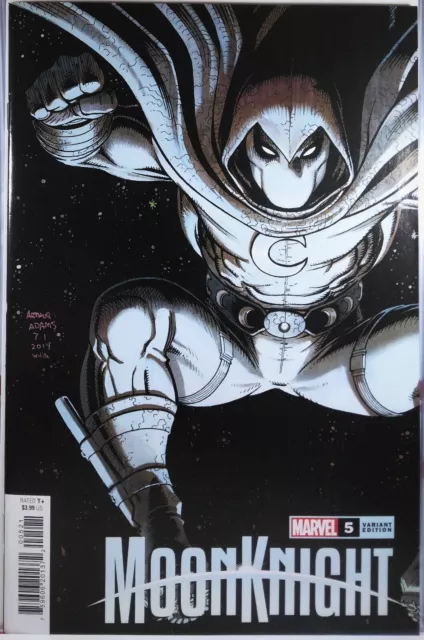 🌒 MOON KNIGHT #5 ARTHUR ADAMS 1:25 VARIANT MARVEL COMICS 2021 VF/NM Avengers