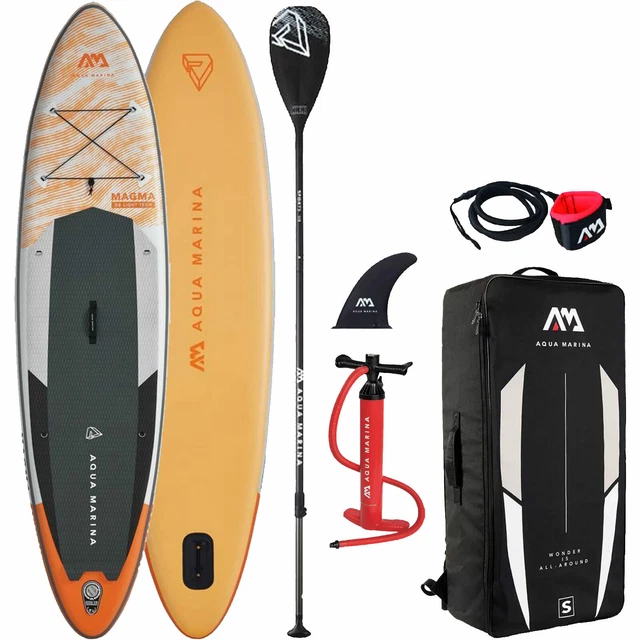 AQUA MARINA INFLATABLE Magma SUP iSUP Stand Up Paddle Board Paddelboard
