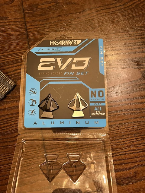 NEW HK Army EVO Replacement Fin Set - Pewter (2 Pack)