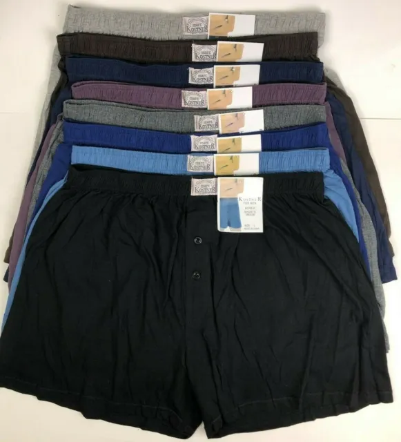 6 Pack Mens Cotton Underwear Boxer Trunks Undies Panties Underpants Boxer Shorts