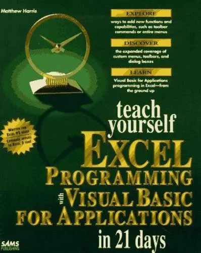 Teach Yourself Excel Programming with Visual Basic for Applications in 21 Days
