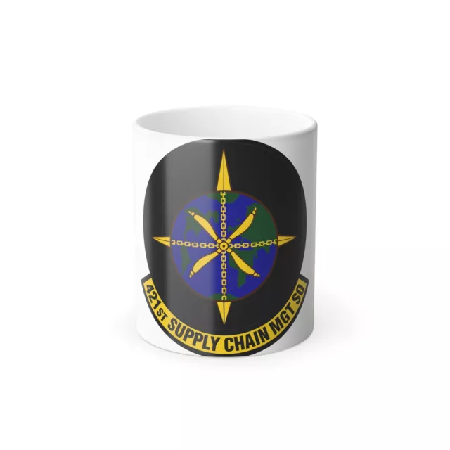 421st Supply Chain Management Squadron (U.S. Air Force) Color Changing Mug 11oz