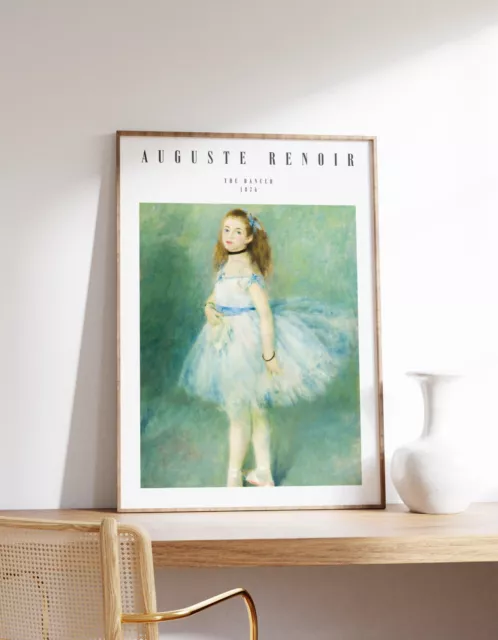 Auguste Renoir - The Dancer (1874) | Antique Painting | Vintage Print