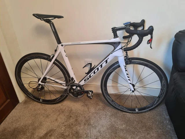 SCOTT FOIL 10 Superior Carbon Fibre 58 XL Road Bike 2016 Model Garmin Egde 500 1 799.99 PicClick UK