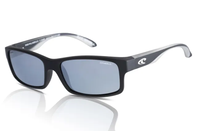 O'Neill Sunglasses Polarised Paliker 2.0 104P Matte Black/Smoke-Silver Flash
