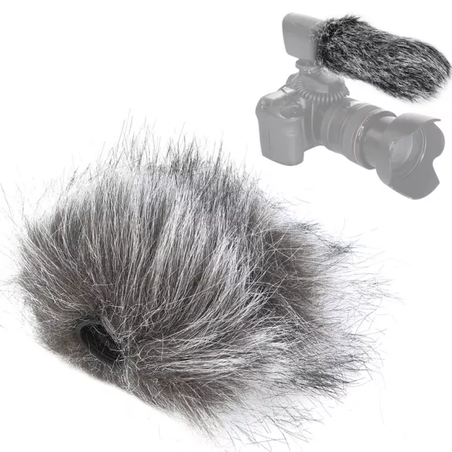 (S)Cache-Vent Pour Microphone Pare-Vent En Fourrure Cache Anti-Bruit En SGS 3