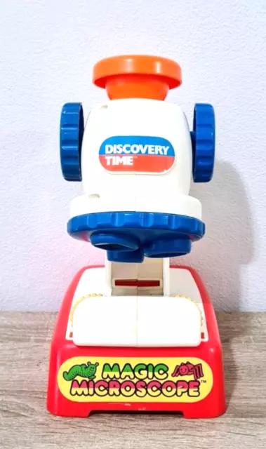 VINTAGE - TOMY - Discovery Time - MAGIC MICROSCOPE - Kids Pretend Play Toy