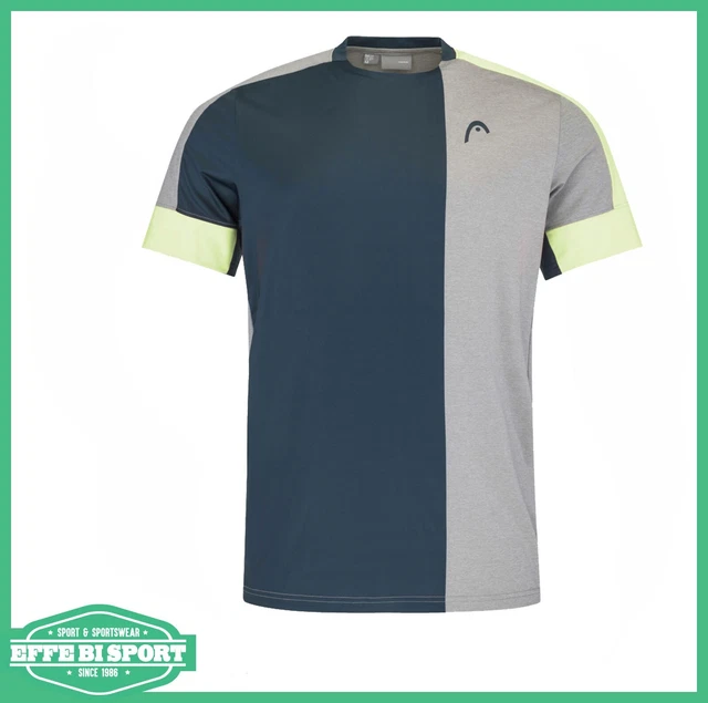 T-shirt Head Padel uomo maglia manica corta tshirt girocollo sport allenamento