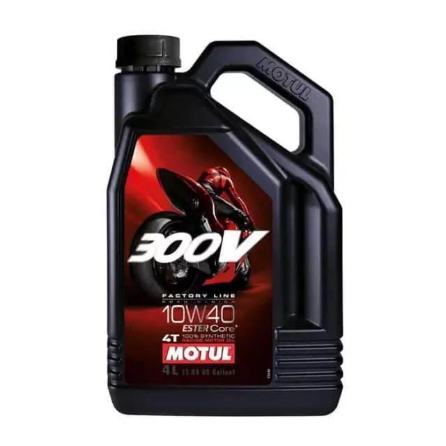 Suzuki GSXR 600 2006 2007 K6 K7 Motul 300V 10W40 Oil 4 LItres