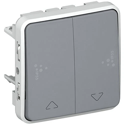 Double Poussoir Legrand Pour Volet Roulant PLEXO 55 - Réf. 91615 - Vendu à L'unité Neuf