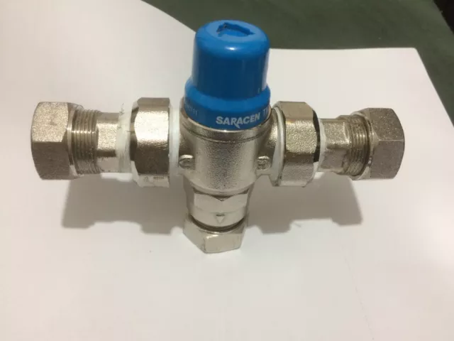 Valvola di miscelazione termostatica Saracen TMV2/3, 22mm