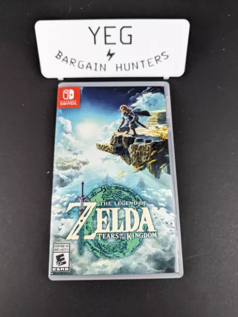 The Legend of Zelda Tears of the Kingdom (Nintendo Switch, 2023) Complete Tested