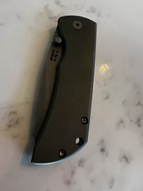 McNees Knives MAC 2 3.5 Matte Green/Bronze Magnacut