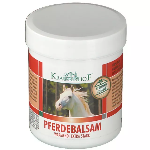 ASAM Krauterhof ® Pferdebalsam Gel-Baume Fort Effet Réchauffant 100 ml 2