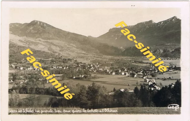 CPA - LES ECHELLES (73 Savoie) - Vue générale, ENTRE-DEUX-GUIERS, ... voir texte