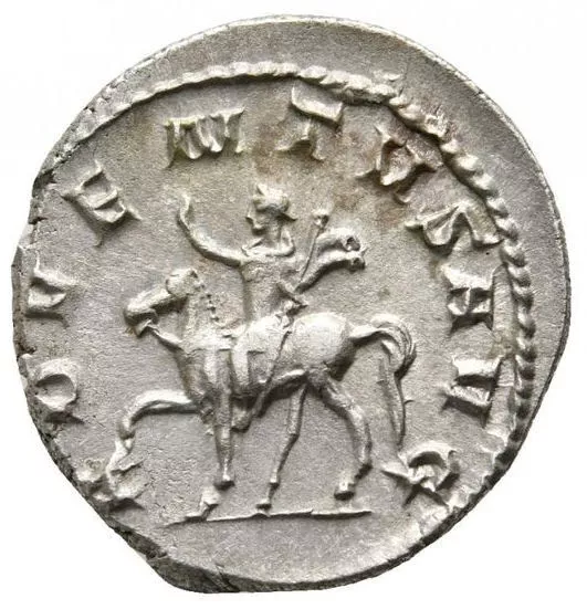 Trajan Decius (249-251 AD) AR Antoninianus, Emperor on horse