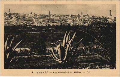 CPA ak morocco meknes general view of the medina (10763)