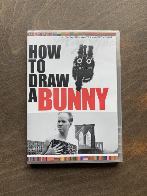 How To Draw A Bunny Ray Johnson HOW TO DRAW A Bunny (DVD, Rare) Ray Johnson Art Documentary SEALED! NEW
