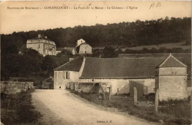 CPA Env. de BOURMONT Gonaincourt - Le Pont sur la Meuse (616470)