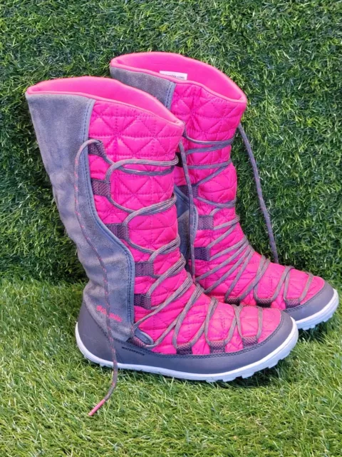 Women's Columbia Loveland Omni Heat Winter Snow Boots BY1335-637 size 3