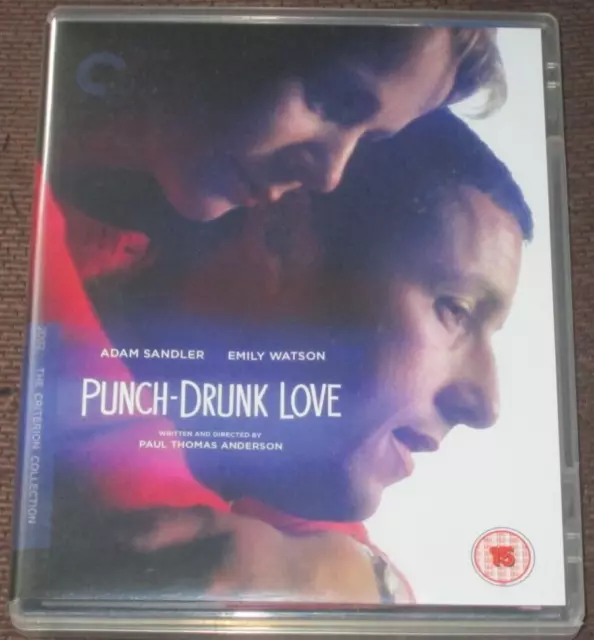 PUNCH-DRUNK LOVE UK Released Blu-Ray Criterion Collection Adam Sandler  2002 VGC