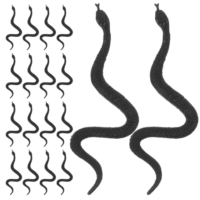 VGEBY accessoire de modèle de serpent Simulé serpent modèle enfant PVC drôle effrayant faux