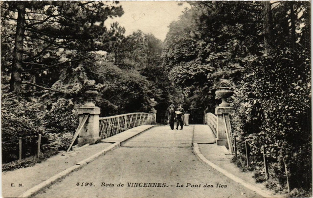 CPA Bois de Vincennes - Le Pont des Iles (259895)