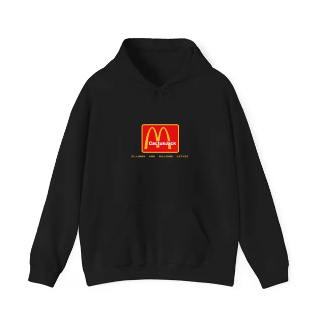 Travis Scott Cactus Jack McDonalds Billions Served Hoodie Merch - All Sizes