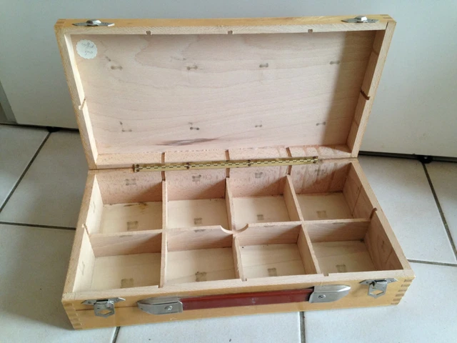 ANCIENNE VALISETTE PETITE mâle vintage, avec serrures fonctionnant