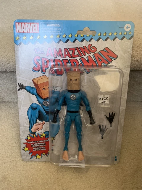 Marvel Legends Retro The Amazing Spider-Man Bombastic Bag Man Target NONMINT