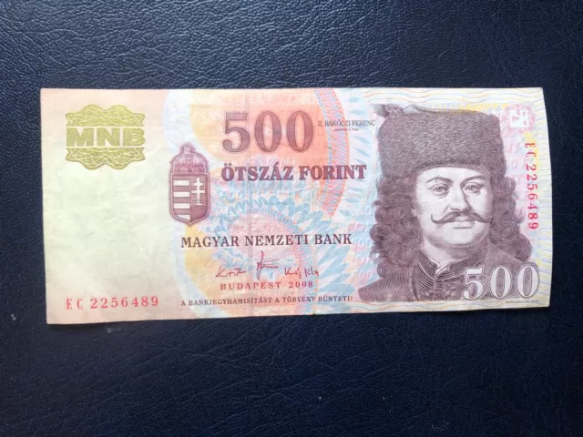 Hungary - 500 Forint 2008 - Xf Banknotes