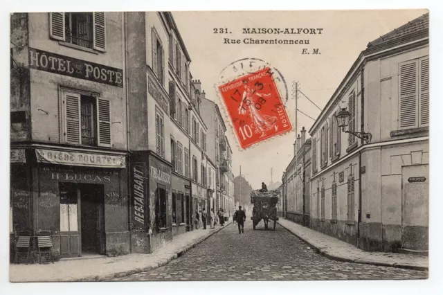 MAISONS ALFORT Val de Marne CPA 94 Rue Charentonneau HOTEL DE LA POSTE