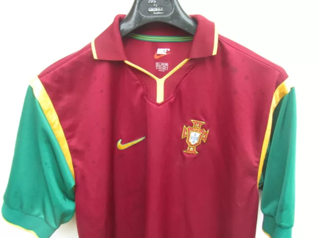 Maglia Shirt Camiseta Calcio Portogallo Vintage Rui Costa 10 Portugal Tg L