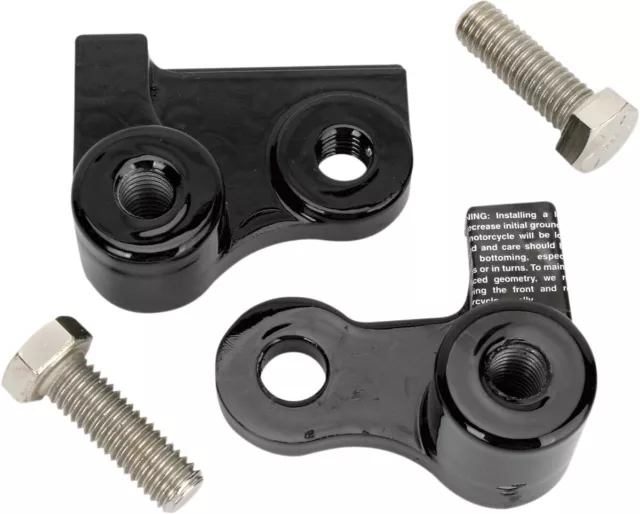 Burly Moto Shock Rear Lowering Kit Black For Harley Davidson FXD 1584 2008-2010