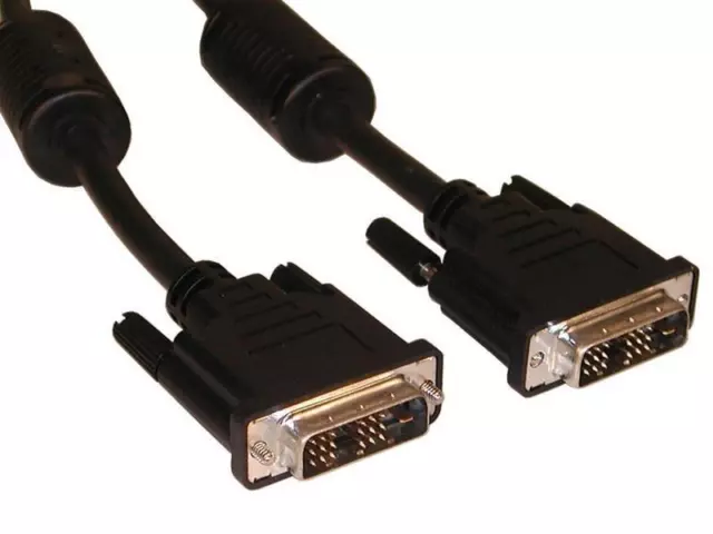 1x Cable Cordon video DVI to DVI DUAL or MONO channel PC Mac Portable HP SONY TV